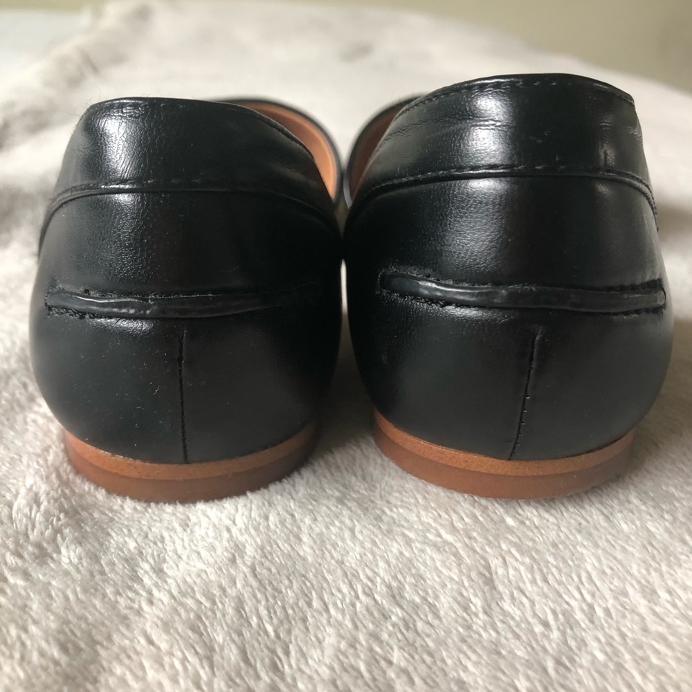JCREW Factory D’Orsay Flats. Black. Size 7.5